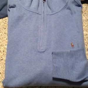 Polo by Ralph Lauren Cotton 1/4 Zip Pullover